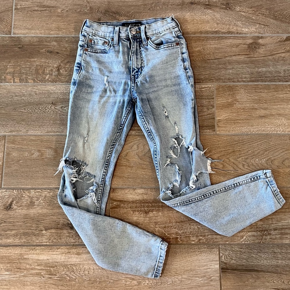 Aeropostale Distressed Jean Denim Size 000